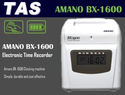 Clocking machine Amano BX-1600